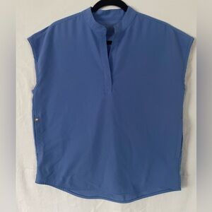 Figs Women’s Light Blue Scrub Top